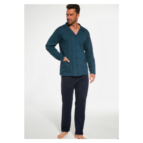 Pánské pyžamo Cornette 114/64 | tm.zelená