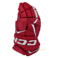 Rukavice CCM Jetspeed FT6 Pro SR, tmavě modrá-červená-bílá, Senior, 15