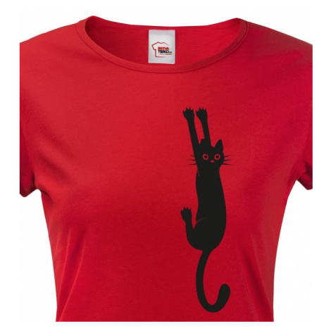 Dámské tričko s kočkou  - ideální dárek pro milovníky koček BezvaTriko
