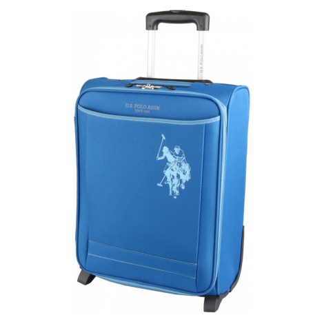 U.S. POLO ASSN. Kabinový cestovní kufr Junior Soft CS 32 l - modrá