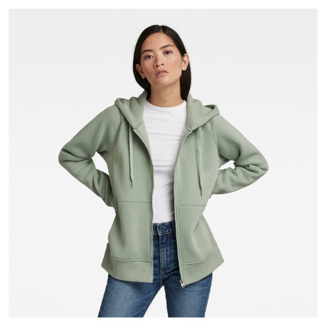 G-STAR Sweatshirt - Premium core 2.0 hdd zip thru sw wmn green