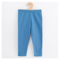 Dětské legíny z teplákoviny New Baby Kindergarten blue