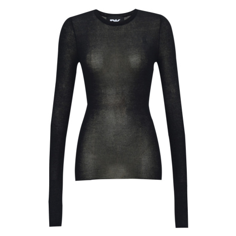 Mikina dkny l/s round neck sweat black