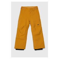 Dětské lyžařské kalhoty Quiksilver ESTATE YTH PT SNPT žlutá barva