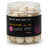 Sticky baits plovoucí boilies manilla pop-ups white ones 100 g-12 mm