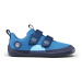 Affenzahn COTTON SNEAKER HAPPY BEAR Blue | Dětské barefoot tenisky