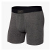 Pánské boxerky SAXX Vibe Boxer Brief graphite heather