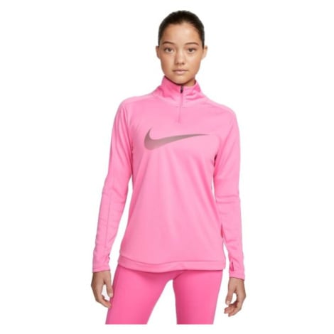 Nike DRI-FIT SWOOSH Dámská mikina, růžová, velikost