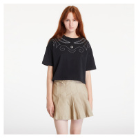 Tričko Converse Proud To Be Oversized Cropped T-Shirt Converse Black