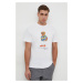Bavlněné tričko Polo Ralph Lauren bílá barva, s potiskem, 710854497