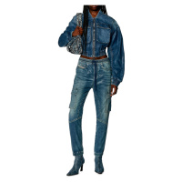 Džíny diesel 2051 d-ursy-s track sweat jean blue denim