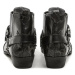 Koma 1222-1 černé pánské westernové boty Černá
