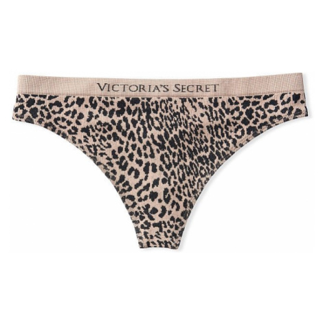 Tanga Victorias Secret Seamless Pointelle leopard