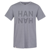 Hannah GREM Pánské triko, šedá, velikost