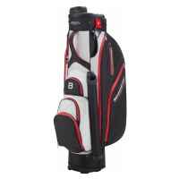 Bennington QO 9 Water Resistant Black/White/Red Cart Bag