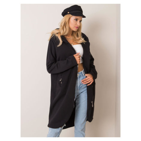 Mikina RV-BL-4858-1.99P RUE PARIS Barva: Černá