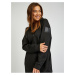 Černé dámské mikinové šaty s kapucí SAM73 Deman