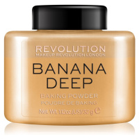 Makeup Revolution Baking Powder sypký pudr odstín Banana Deep 32 g