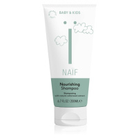 Naif Baby & Kids Nourishing Shampoo výživný šampon pro dětskou pokožku hlavy 200 ml