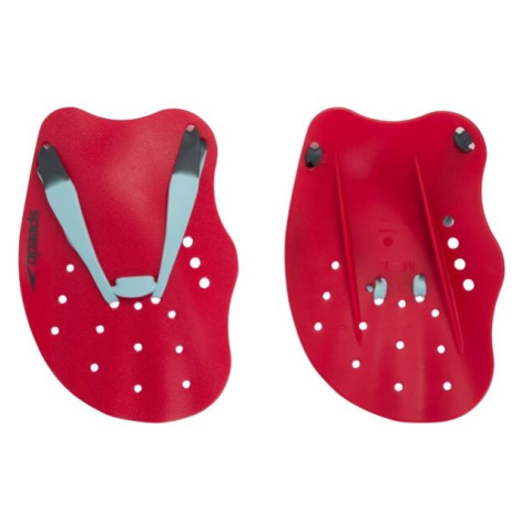 Speedo TECH PADDLE Plavecké packy, červená, velikost