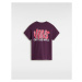 VANS Boys Vans Tag T-shirt Boys Purple, Size