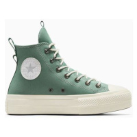 BOTY CONVERSE CT ALL STAR LIFT PLATFORM - zelená