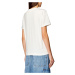 Tričko diesel t-regs-n8 t-shirt bílá