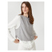 Koton Knitwear Sweater Detailed Shirt Long Sleeved