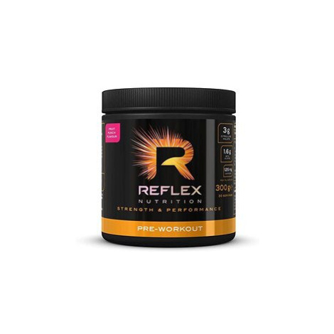 Reflex Pre-Workout 300g, ovocný mix Reflex Nutrition
