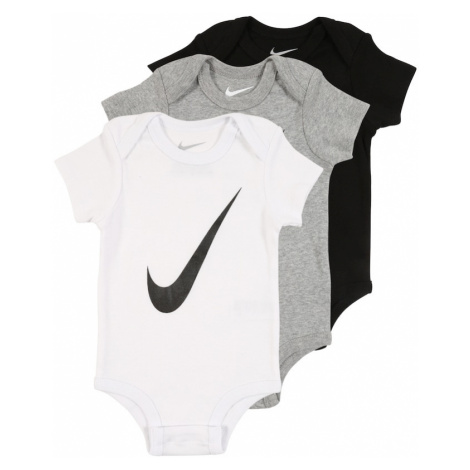 Nike Sportswear Dupačky/body šedá / černá / bílá