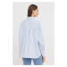 Košile Tommy Jeans dámská, relaxed, s klasickým límcem, DW0DW17356