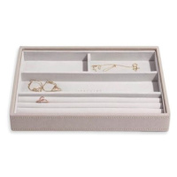 Stackers Box na šperky Taupe Classic Ring & Bracelet Layer šedobéžová