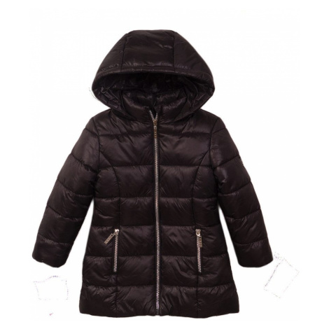 Kabát dívčí prošívaný Puffa, Minoti, JW2125, černá