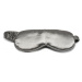 BrainMax Anatomicky tvarovaná maska na spaní (šedá, hedvábí) SOFT