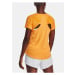 Žluté dámské sportovní tričko Under Armour UA Iso-Chill Run SS I