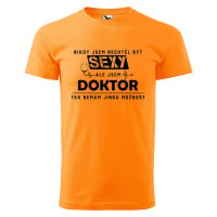 DOBRÝ TRIKO Pánské tričko s potiskem Sexy doktor