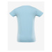 Světle modré dámské tričko NAX NERGA