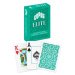 Hrací karty Copag Elite Poker Jumbo index, 100% plastové, zelené