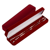 JK Box Elegantní dárková krabička na náramek nebo náhrdelník HB-9/A10
