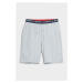 PYŽAMOVÉ ŠORTKY GANT JERSEY PAJAMA SHORTS LIGHT GREY MELANGE