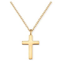 Engelsrufer Pozlacený náhrdelník s křížkem ERN-LILCROSS-G (řetízek, přívěsek)