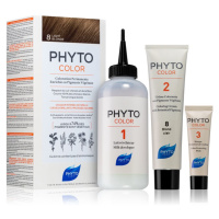 Phyto Color barva na vlasy bez amoniaku odstín 8 Light Blonde