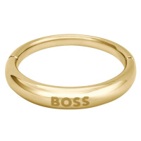 Hugo Boss Minimalistický pozlacený prsten pro ženy 1580620