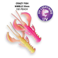 Crazy Fish Gumová Nástraha Nimble Floating 5cm 8 ks Barva: 13D peach floating, Délka cm: 5cm