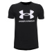 Dětské tričko Under Armour Sportstyle Logo SS Černá