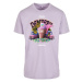 Pánské tričko krátký rukáv // Mister Tee / Trippy Delivery Tee lilac