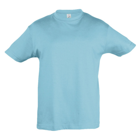 SOĽS Regent Kids Dětské triko s krátkým rukávem SL11970 Atoll blue SOL'S