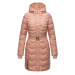 Dámský zimní prošívaný kabát Alpenveilchen Navahoo - ROSE