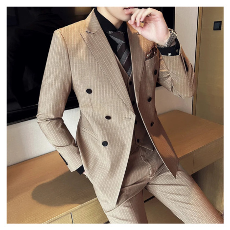 Trojdílný oblek 3v1 sako, vesta a kalhoty JF477 JFC FASHION