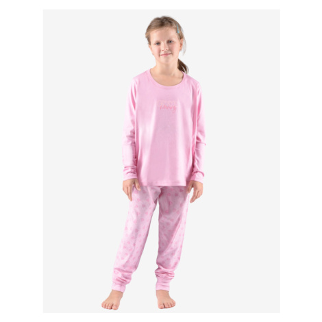 Gina Dívčí pyžamo dlouhé 29007P cukrová fruktóza